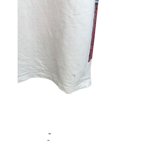 Disney Mulan Shirt Womens Large White Coolio Jersey Top Graphic Fierce Fearless - Picture 4 of 8